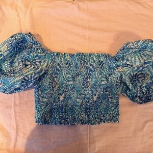 Lilly Pulitzer Blue Women's Top